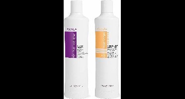 Fanola No Yellow Shampoo & Nutri Care Conditioner Set - Voor blond haar - 350 ml