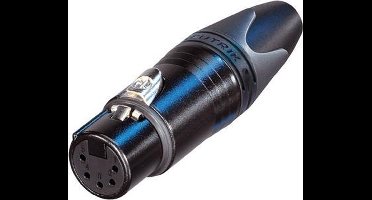 XLR cable socket 5 N/A XX soldeer connecties Zwart