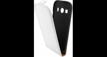 Mobiparts - witte premium flipcase - Samsung Galaxy Ace 4 LTE