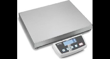 Kern DE 60K10D DE 60K10D Pakketweegschaal Weegbereik (max.) 60 kg Resolutie 10 g, 20 g werkt op het lichtnet, werkt op batterijen Zilver