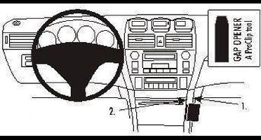 Brodit PDA/GPS/mobiele telefoons accessoires ProClip