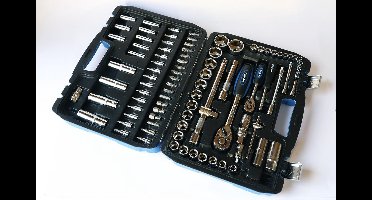 Doppenset / Dopsleutelset 1/4" en 1/2" 94-delig