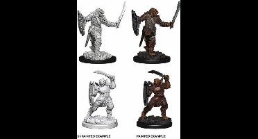 D&D Miniatures Dragonborn Female Paladin - EN