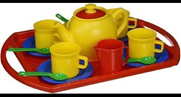 Theeservies met dienblad