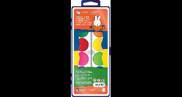 Nijntje Waterverf - Schilderen met 12 kleuren en penseel