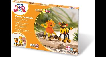 Fimo kids Create&Play "Leeuw en tijger"