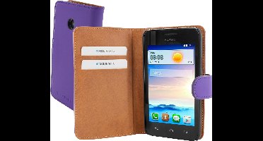 Mobiparts Premium Wallet Case Huawei Ascend Y330 Purple