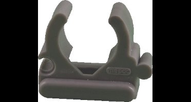 MEPA kabelbuisklem KB, kunstst, grijs, v/buisdiam 19 - 22mm