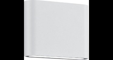 TRIO THAMES II - Wandlamp - Wit mat - incl. 2x SMD 2,5W - Verlichting omhoog en omlaag - Wandmontage - Niet geschikt voor externe dimmer - Buitenverlichting - IP54