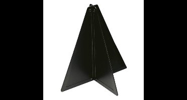 Lalizas Verkeerskegel 33x47 Cm Zwart