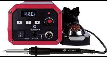 TOOLCRAFT ST-80D Soldeerstation Digitaal 80 W 150 - 450 °C Incl. soldeerpunt