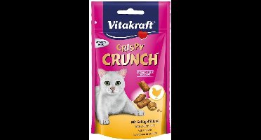 Vitakraft Crispy Crunch Gevogelte - Kat - Snack - 3 x 60 gr