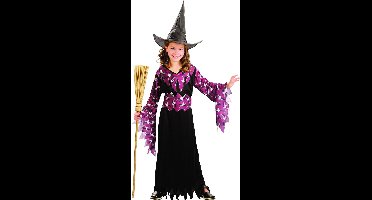 "Halloween heksenkostuum voor meisjes - Kinderkostuums - 122/134"