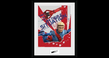 Framed collector print met kader 30 x 40cm Thunderbirds are Go Thunderbird 3