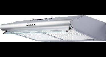 Exquisit UBH20MIINOX - Afzuigkap - Onderbouw - 60cm