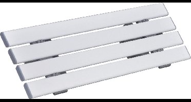 Aidapt Badplank Versterkte kunststof eenvoudige installatie 71cm breed - Wit