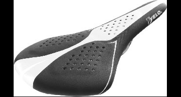 Velo Zadel Airthru Gel Zwart/wit