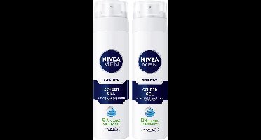 Nivea Men Scheergel Sensitive - 2 x 200 ml