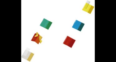 Tabstroken Durable zelfklevend glashelder 50x200mm