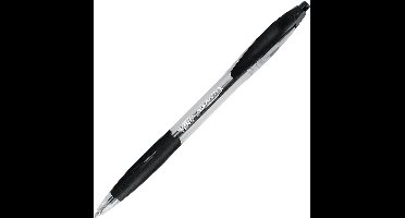 Bic balpen Atlantis Soft 1 mm, zwart