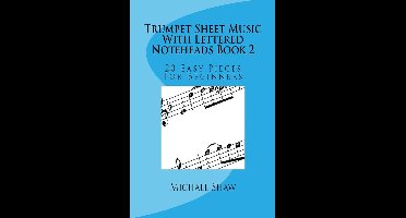 Trumpet Sheet Music With Lettered Noteheads Book 2