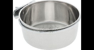 Nobby Vogelvoerbak met schroef - RVS - Ø 9 cm - 2 stuks