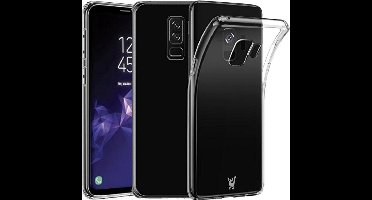 Hoesje geschikt voor Samsung Galaxy S9+ Plus- Soft TPU Case Transparant (Silicone Hoesje)