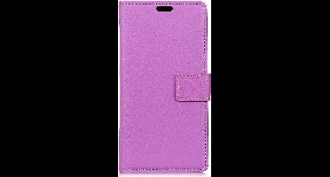 Shop4 - Geschikt voor Huawei P Smart Plus Hoesje - Wallet Case Business Paars