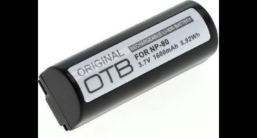 OTB Accu Batterij Fuji NP-80 - 1600mAh