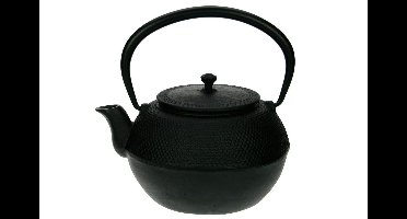 Cosy&Trendy Osaka Theepot - Gietijzer - 1L2 - Zwart