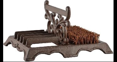 Esschert Design voetenveger met schoenschraper