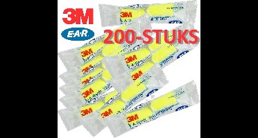 3M EAR Zeer Zachte Professionele Gele Oordoppen Gehoorbescherming Oordopjes | 200 paar in doos