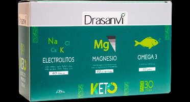 Drasanvi Pack Keto Electrolitos 60 Caps Magnesio 60 Comp