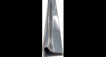 Xellanz Aluminium bodemstrip lengte 58 cm. - Chroom