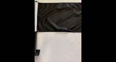 Zwarte autovlag - luxe