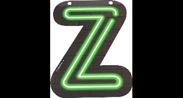 Neon Letter Z 24cm