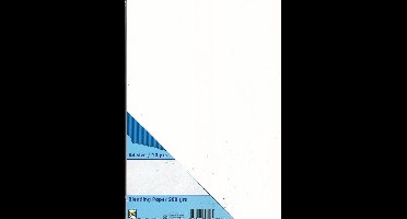BLPAP001 Blending paper 10 vel - 200 grams - wit - voor handlettering en blending tool