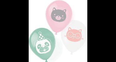 Amscan - Hello Pets - Ballonnen (6 stuks)