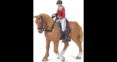 Papo Horses Wandelpaard met Zijn Ruiter 51564