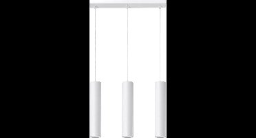 Sollux Lighting Hanglamp Lagos - 90x45x6cm - GU10 - wit - staal