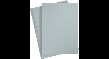 Karton, A4, vel 210x297 mm, 220 gr, grijs, 10 stuk/ 1 doos