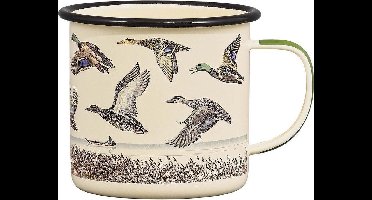 Gentlemen's Hardware Mok Lake & Ducks 14 X 10 Cm Staal Beige