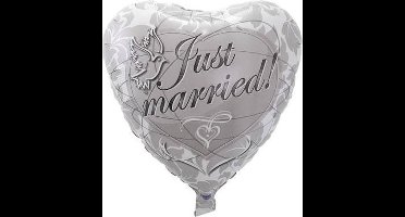 Folat - Folieballon Just Married 43cm