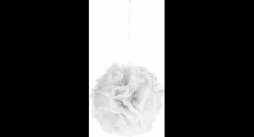 Vegaoo - Witte papier plafonddecoratie