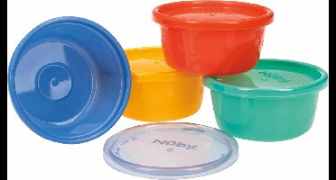 Nûby - Bewaarbakjes - Snack Cups - 240ml - 4-pack 3m+