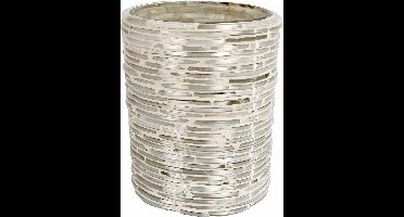 Van Manen Theelichthouder Nathalie 10 Cm Glas Wit