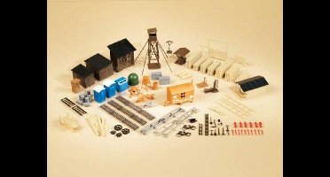 Auhagen H0 accessoireset Kunststof model