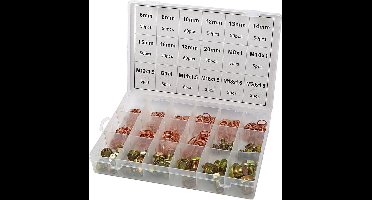 HBM 534 Delig Carterpluggen en Koperen Ringen Assortiment