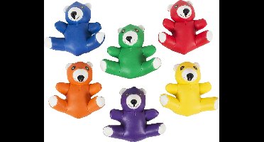 Spordas Pittenzakjes - Set van 6 beertjes - Gevuld met plastic pitten