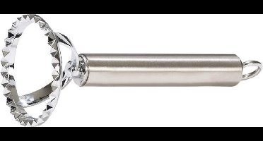 uitsteekvorm ravioli 15,8 x 6,1 cm rvs zilver